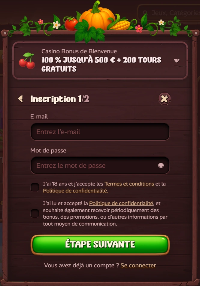Roostino Casino inscription : 100% bonus jusqu'à 500€ + 200 tours